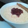 home made rice pudding